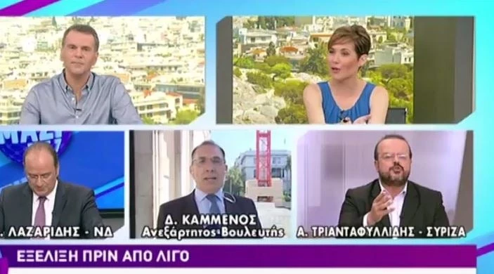 «Σκοτώθηκαν» Δ. Καμμένος – Α. Τριανταφυλλίδης για τη θέση του αντιπροέδρου στον αέρα εκπομπής (βίντεο)